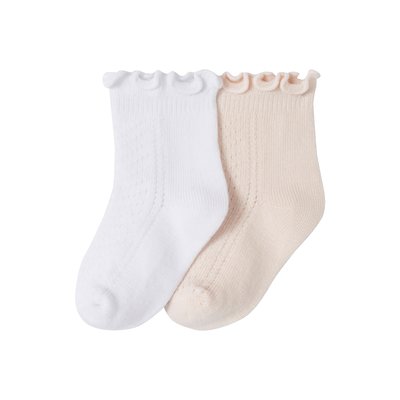 Lot de 2 paires de chaussettes cérémonie VERTBAUDET