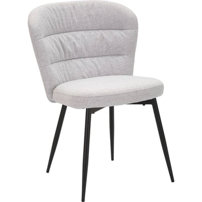 Chaise rembourrée esprit seventies lot de 2 GLAM RECOLLECTION