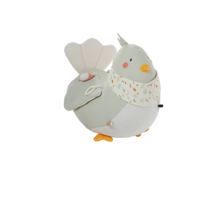 Grosse peluche d'activités oiseau SAVANIA VERTBAUDET