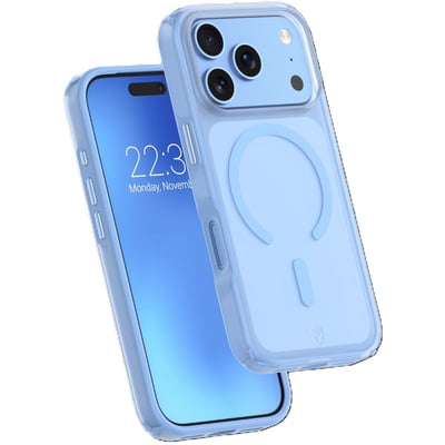 Coque iPhone 18 Pro/17 Pro Bleu clair FORCE CASE