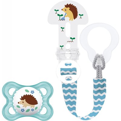 Kit sucette et attache sucette 2-6 mois aléatoire MAM