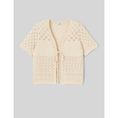 Gilet court en crochet BZB