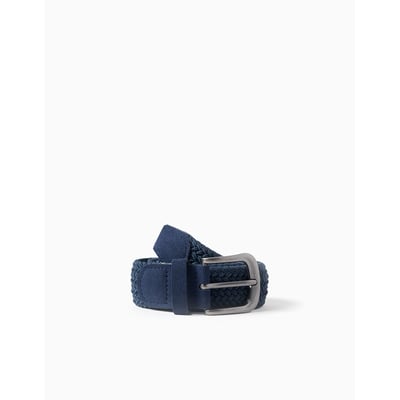 Ceinture tressée avec détails en suédine ZIPPY