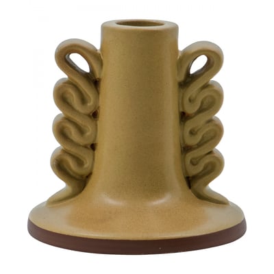 Bougeoir en grès Diva h 9 cm HOUSE DOCTOR