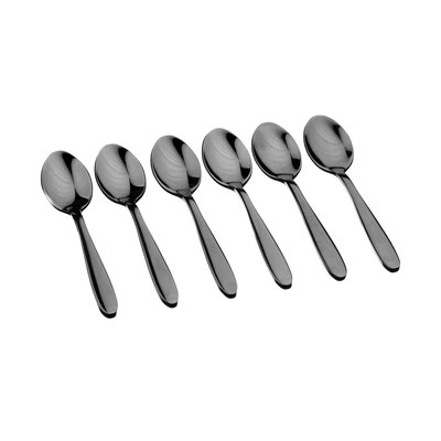 Lot de 6 petites cuillères en inox, NUDE BJORN
