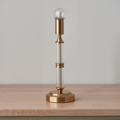 Milo Rechargeable Table Lamp in Brushed Aged Brass SO'HOME