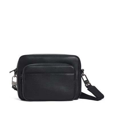 Sac bandoulière petit en cuir grainé MARCEAU LE TANNEUR
