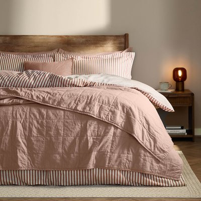 Hebden Quilted 100% Washed Cotton Bedspread - 150x200cm YARD