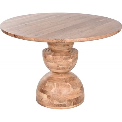 Table de salon en bois, ronde élégance RECOLLECTION