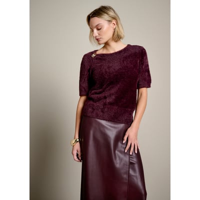 Pull doux à manches courtes LOLALIZA