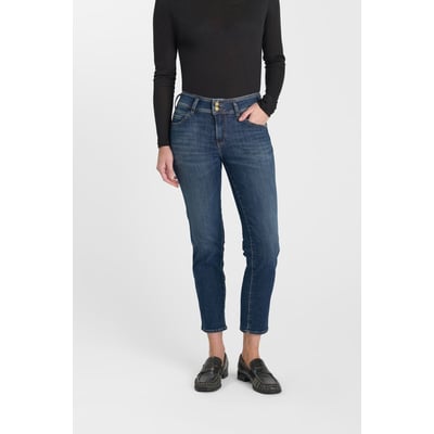 Jeans push-up droite taille haute PULP, 7/8ème LE TEMPS DES CERISES