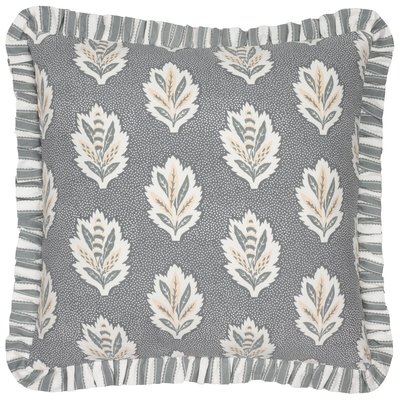 Sessile Leaf Ruffled Feather Filled Cushion SANDERSON