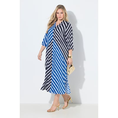 Robe-tunique maxi à rayures ULLA POPKEN