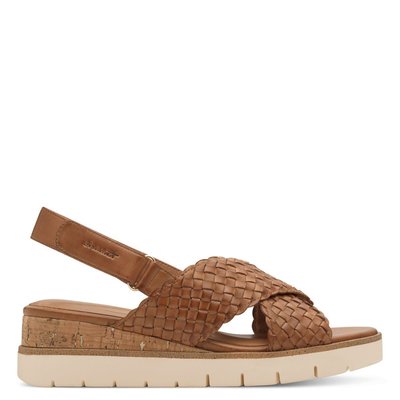 Sandale à talon en cuir TAMARIS