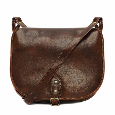 Sac bandoulière en cuir italien lisse LITTLE VERLAINE OH MY BAG