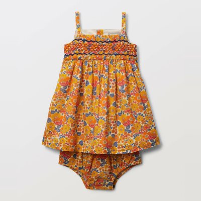 Robe avec bloomer imprimés en coton BOUT'CHOU
