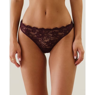 Tanga en dentelle florale FAVORIZ UNDIZ
