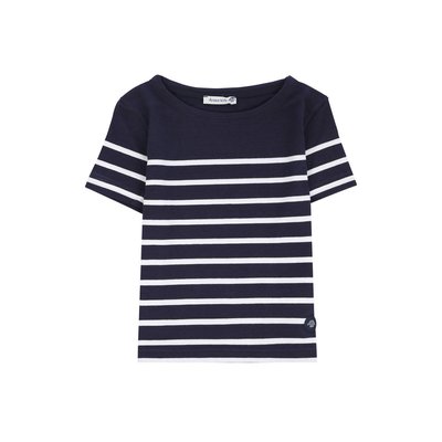 Marinière col bateau en coton léger ETEL KIDS ARMOR-LUX