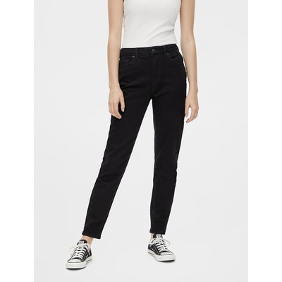 Mom-Jeans, hoher Bund PIECES