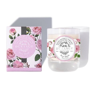 Bougie parfumée ROSE PÉTALE DURANCE