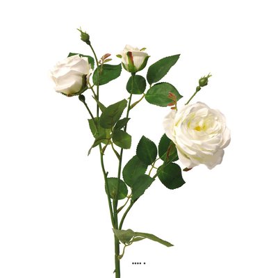 Rose Paris artificielle, ramifiée, 3 tête ARTIFICIELLES