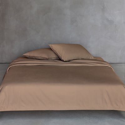 Drap housse en coton gris, BEBOSS BOSS HOME