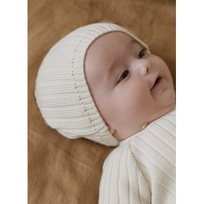 Bonnet en laine - Rétro LA MANUFACTURE DE LAYETTE