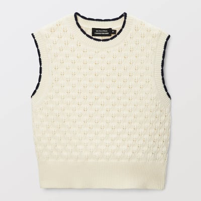 Pull sans manches uni MONOPRIX