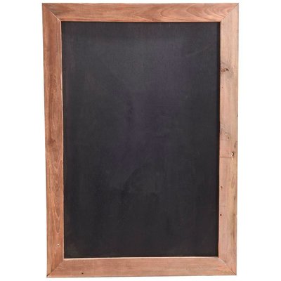 Tableau ardoise mural bois de teck 100x70cm WADIGA