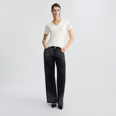 T-shirt avec strass LIU JO
