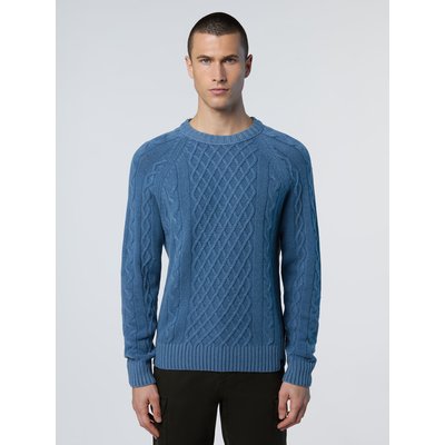 Pull torsadé en laine mérinos NORTH SAILS