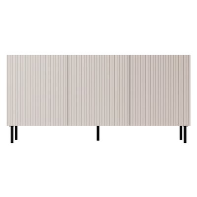 Timote - Buffet 3 portes - écru - 156 cm LISA DESIGN