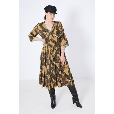 Robe imprimée de style bohéme JEAN-MARC PHILIPPE