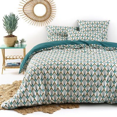 Housse de couette percale de coton, Elisa LA REDOUTE INTERIEURS