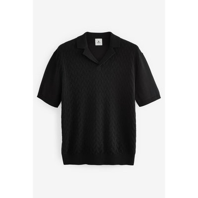 Pull standard texturé à col polo effet envers NEXT