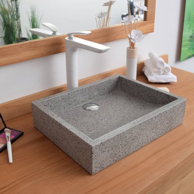 Vasque Coreal en terrazzo OCEAN LINE