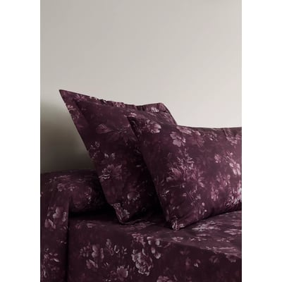 Taie d’oreiller 100 % coton floral 45x110 cm MANGO HOME
