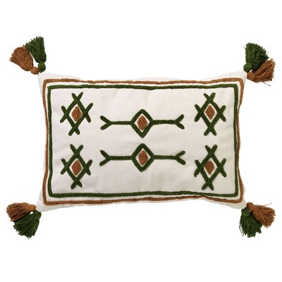Coussin Zita - Vert, 40x60 cm DUTCH DECOR