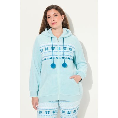 Veste d'intérieur en polaire à capuche ULLA POPKEN