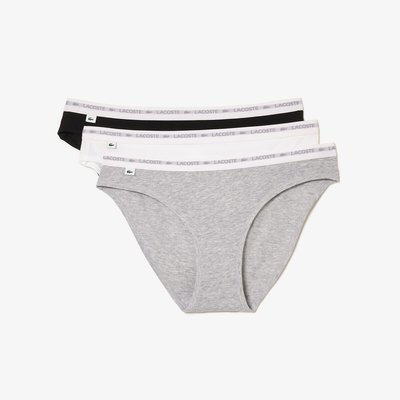 Lot de 3 culottes en coton LACOSTE