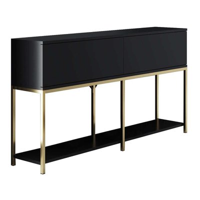 Console en agglomeré et métal Lord HANAH HOME