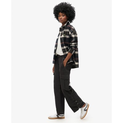 Pantalon cargo large taille basse SUPERDRY