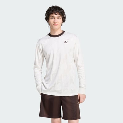 Maillot Manches Longues Jacquard Trefoil adidas Originals