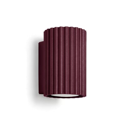 Applique murale Aluminium Bourgogne GU10 1 Karbon EDEN
