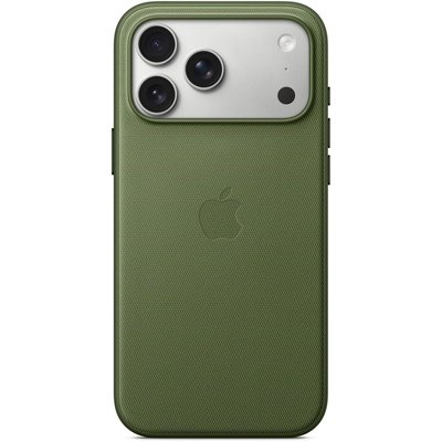 Coque iPhone 17 Pro Max MagSafe tissage Vert APPLE