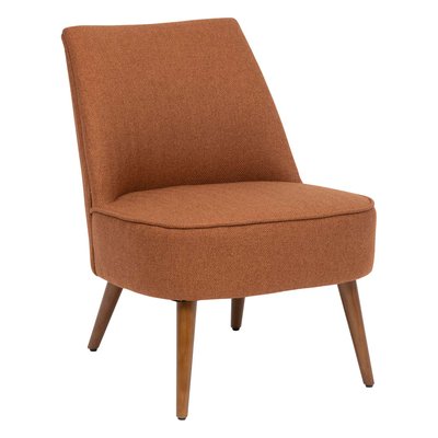 Fauteuil Gary avec pieds en bois ATMOSPHERA