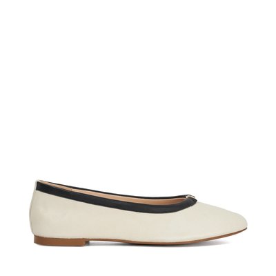 Ballerines à bordure avec logo monogrammé - HONESTLY DUNE LONDON
