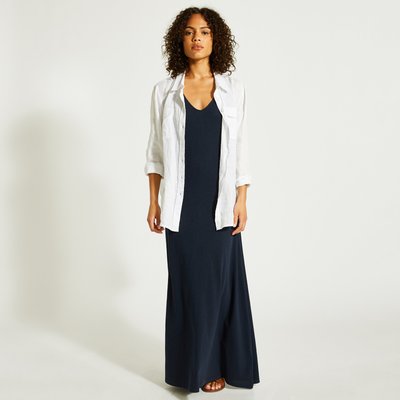 Robe longue unie en coton BIO GOTS MONOPRIX