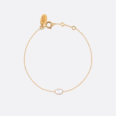Bracelet doré - CAB OVALE CAROLINE NAJMAN