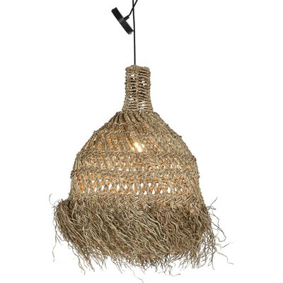 Suspension plafond en fibres naturelles style bohème chic RECOLLECTION